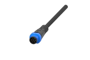 M15 Electrical Waterproof Connectors Male Female PA66 Connector Cable 2 3 4 5 Pin Plug for Lighting 10A Rated Current Copper
