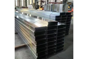 Network Steel Cable Tray Stainless Steel Aluminum Alloy Channel Perforated Trunking with Cover