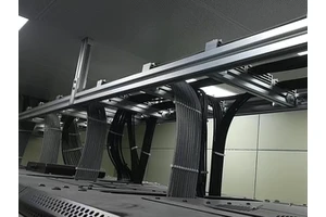 Modular Aluminum Alloy Cable Management System Easy Installation Cable Ladder For Telecom Data Centers Cable Trays