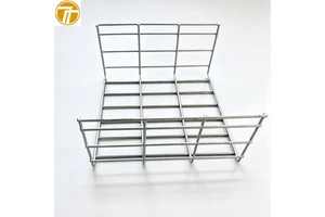 Wire Mesh Carbon Steel Galvanized Cable Management Tray For Communication Power Engineering