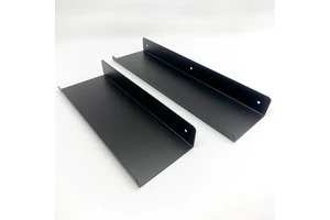 Minimalist Wall-Mounted Adhesive Shelf with Bracket Modern Brackets for Wall-Shelves