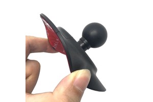 1 Inch Mount Adhesive Round Ball Base Car Dashboard Sticking Mobile Phone Bracket 70mm Round Plate Adhesive Phone Holder