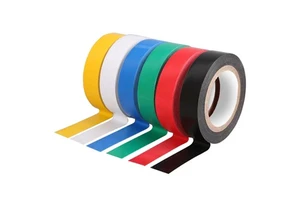 PVC Electrical Insulation Tape CE High Viscosity High Pressure Resistant Cold-Resistant Colorful Flame-Retardant Safe Black