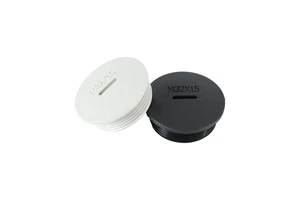 Pulte M32 PG25 Plastic Locking Hole Plug Button Cap Waterproof IP68 End Cap Nylon Threaded Plug Cap
