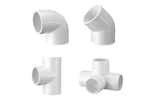 Free Sample Manufacturer Prices PVC Pipe Fitting for Water Supply 45/90 Degree Elbow High Quality Y Tee UPVC Pipe Fitting