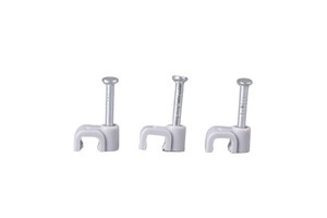 High Quality Single Coaxial Clips Cable Management Silicon Clip Electrical Wire Cable Clips