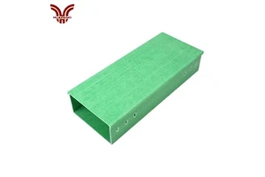 HUAPENG Factory Wholesale Cable Trunking Fiberglass Reinforced Plastic Material Custom Cable Trunking