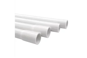 Best Quality FUTAI White Flexible High Pressure Durable 3/4 PVC Electrical Conduit Pipes Underground ISO Standard China