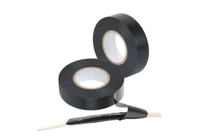 Professional Electric Tape Black PVC Electrical Insulation Tape-Flame Retardant Waterproof Tape Vinyl Insulating Backing