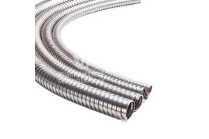 SS304 Flexible Metal Cable Conduit 10mm 13mm 16mm 20mm High Quality Electrical Pipe LNE Brand LNE-JSH Model