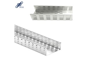 Metal Cable Tray Outdoor Perforated Cable Tray Slotted Ladder Type Cable Tray