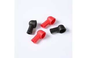 Golden Wolf Custom L8-15 PVC Terminal Sleeve Cable End Caps Battery Insulation Cap Waterproof Red/Black