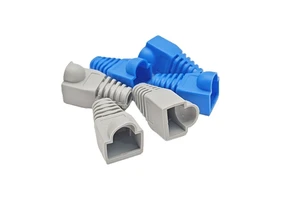 RJ45 Connector 8P8C Modular Plug Ends for Cat6 Cat5e Ethernet Cable Gold Plated Network Cable Terminals Bulk Supply