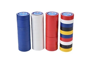 PVC Electrical Tape Polypropylene Film Backing High Temperature Resistance Insulating for Electrical Wires Preventing Short