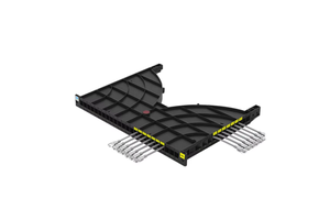 24 Port RJ45 Connector Patch Panel with Shielded Design for Industrial Application Stability