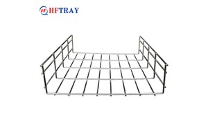Wholesale Low Price 150mm X 50mm Galvanized Steel Wire Mesh Cable Tray Bracket For Industrial Construction Use Corrosion