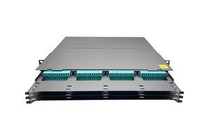 KEXINT Factory Price ODF 1U MPO MTP 144 Core OM3 Fixed data center Fiber Optic Patch Panel