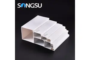 Building Materials Durable Ac Duct 150X150 Pvc Trunking/15M Cable Concealment