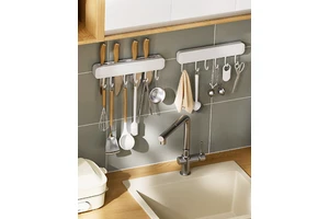 Strong Adhesive Seamless Sticky Wall Hook Nail Mounting Rack Screw Rod Non Marking Screw Stickers Wall Picture Hook