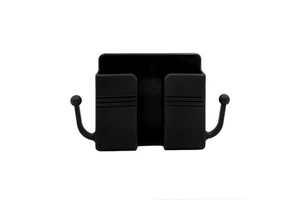 Non-Punching Metal Mobile Phone Charging Storage Bracket Adhesive TV Air Conditioning Wall-Mounted Remote Control Storage Box