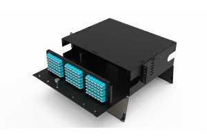 FRM-3RU-9X-TS-HD 19 Inch Optic Patch Panel 3U 36 72 96 Ports Sliding Fiber Optic Patch Panel ODF Fiber Enclosure 96F