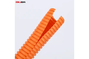 GSKJ PE Corrugated Conduit Hose Flexible Cable Cover Tube for Automotive & Industrial Wire Harness