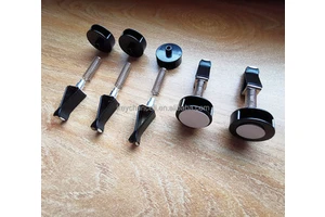 A Set Vehicle Auto Perfume Bracket Support Holder Air Conditioner Clamp Perfume Metal Car Vent Clips With Spring Self Adhesive