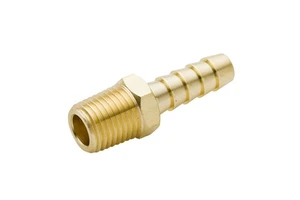 Manufacturer Supply Customized Forged NPT Brass Male Hose Barb Fitting 1/8 3/4 Hose 1/2 Male Adapter