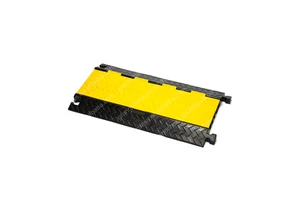 5 Channel Floor Flexible Cover Yellow Jacket Rubber Cable Protector With Good Price Traffic Cone