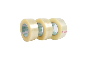 Printing BOPP Adhesive Tape Single Side BOPP Packing Tape Transparent China Waterproof Acrylic Cello Tape For Sealing