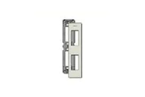 Aluminum Patch Panel 2M Gold Snap Mount 3.3 In Length 13.3 In Height 0.6 In Depth