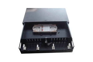 Fiber Optic Patch Panel with Lock