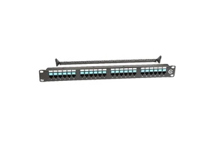 Superior quality 24 PORTS PATCH PANEL CAT5E UTP NETWORK RJ45 PATCH PANEL with cable management