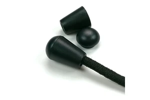 Plastic Rope End Cap Stopper Cord Tensioner Ball End Locks for Lanyard Clothing Accessories Nickel-Free