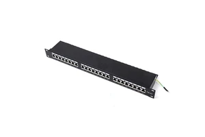 Wall-mounted Rack 90 Degree Shielded Category 6 Patch Panel For ODF FTTx With 2-Year Warranty