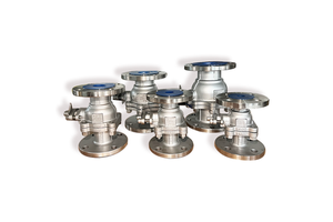 Q41F DN100 ANSI/API 316 304 Stainless Steel Flange 150LBC 300LB 2 Piece Ball Valve Manual PN25 Metal Seal Ball Valve