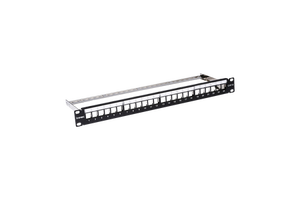 Newly-Designed 19-inch Modular GJ45 Network Patch Panel for Cabling System