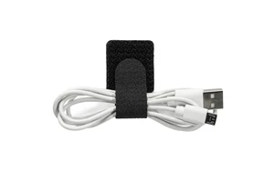 Adhesive Hook and Loop Cable Clips Cable Clamps Desk Cable Strap