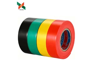 Rubber Heat-resistant Insulating PVC Electrical Tape, High-adhesion Insulating Tape Suitable for Automotive and Industrial Use