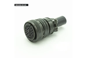 MS5015 Connector Right Angle MS3106A-28-12S Circular Solder Cup Cable Mount 26 Terminal Connector