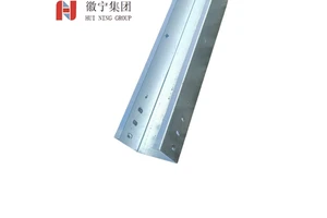 Customizable Size Q235B Steel Hot Dip Galvanized Tray Type Cable Tray with Customizable Side Rail