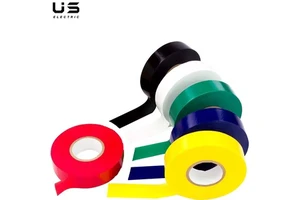 Six Color Assorted 19mm Wide Non-Metallic PVC Electrical Tape Waterproof General Purpose Electric Wiring Insulating Tape