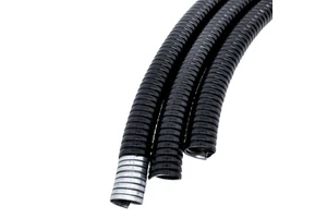Factory Flex Corrugated Steel Hose Conduit Double Locked Flexible Electrical Conduit Pipe Aluminium Wire PVC Coated Flame