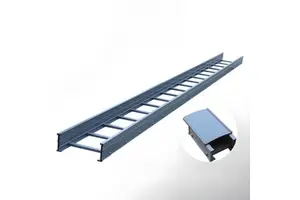High Quality Outdoor Waterproof Steel Material Ventilated/Perforated Trough Hot-Dip Galvanized Cable Tray for Cable Laying