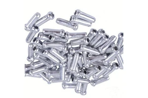 Aluminum Alloy Bicycle Cable End Caps Wire Cap Derailleur Brake Shifter Accessory Silver 089 Made in Canada