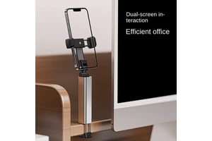 Cross-border E02 Compatible 4-6.5 Inch Travel Mobile Phone Bracket Flexible Rotatable Support Frame Adhesive Pad Mount Portable