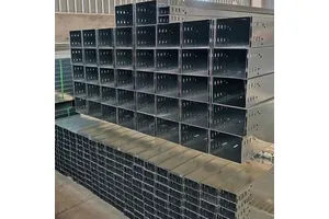 Expert Team Designed Professional Cable Bridge Trunking Ladder Tray Fire-Resistant Hot Dip Galvanized Industrial Metal