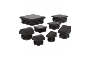 Plastic Male Pvc Square Steel Tube Cap End Caps Square Sealing End Cap