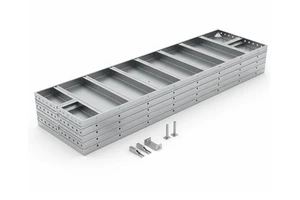 Industrial Electrical Cable Trunking Corrugated Metal Trays Anti-Corrosion Water Resistant Durable Floor Wall Building Materials