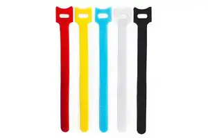 Cheap Cable Ties Hook and Loop Strap Nylon Cable Tie With Support Custom Logo